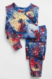 Пижама с длинными рукавами Marvel Spiderman Gap, синий