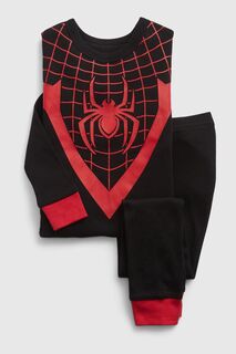 Пижама с длинными рукавами Marvel Spiderman Gap, черный