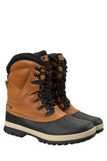 Мужские утепленные трекинговые ботинки для арктического снега Mountain Warehouse, коричневый