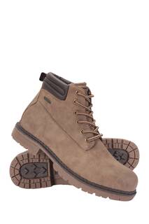 Водонепроницаемые мужские зимние походные ботинки Gorge Mountain Warehouse, коричневый