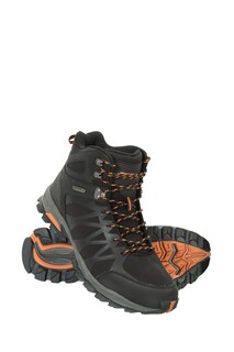 Водонепроницаемые мужские походные туфли Trekker Ii из софтшелла Mountain Warehouse, черный