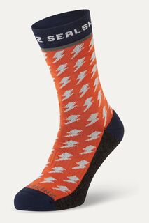 Мужские погодные носки Rudham синего цвета средней длины SEALSKINZ, оранжевый