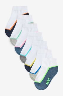 Набор из 7 пар носков для спортивной обуви с амортизацией Next, синий