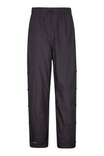 Мужские непромокаемые брюки Downpour Mountain Warehouse, черный