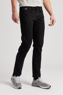 Черные брюки из ткани USPA U.S. Polo Assn, черный