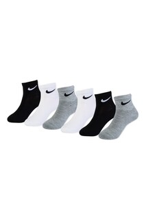 Комплект из 6 пар носков для маленьких детей Nike, черный