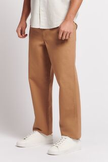 Коричневые мужские брюки в рабочем стиле U.S. Polo Assn, коричневый