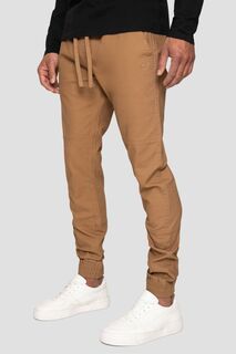 Повседневные брюки с манжетами Threadbare, коричневый