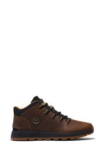 Коричневые туфли Sprint Trekker Mid Timberland, коричневый
