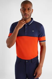 Оранжевая рубашка-поло Marshall Calvin Klein, оранжевый