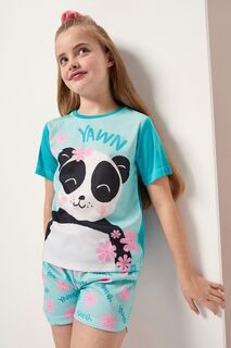 Пижама с изображением панды Harry Bear, синий