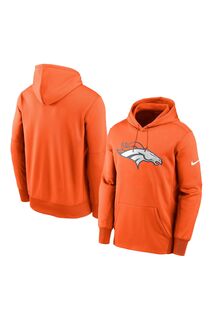 Термотолстовка Fanatics Denver Broncos Prime с логотипом Nike Nike, оранжевый