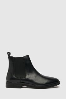 Черные кожаные ботинки Dante Chelsea Schuh, черный