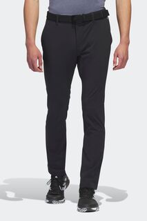 Нейлоновые брюки для гольфа Performance Ultimate365 Tour с зауженным кроем Adidas Golf, черный