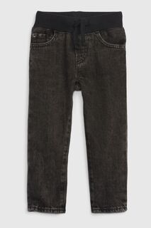 Узкие джинсы без застежки Gap, черный
