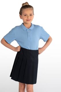 Школьная юбка для девочки со складками Trutex, синий