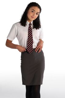 Девичья школьная юбка-карандаш Trutex, серый