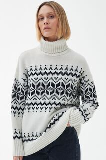 Patrisse Antique вязаный свитер Barbour, белый