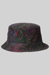 Рыбацкая шляпа с узором пейсли Polo Ralph Lauren, мультиколор