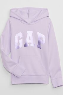 Пуловер с капюшоном с логотипом Gap, фиолетовый