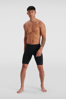 Черные мужские шорты для плавания на выносливость + джеммер Speedo, черный