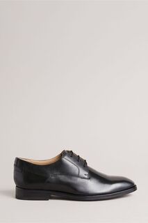 Черные кожаные туфли дерби от Kampten в строгом стиле Ted Baker, черный