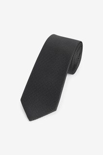 Фактурный галстук Next, черный