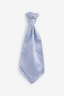 Комплект из галстука-бабочки и нагрудного платка Next, синий