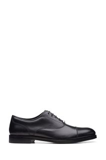 Кожаные ботинки-бини Craftdean Clarks, черный