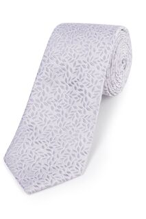 Светло-фиолетовый комплект из галстука и нагрудного платка Laurels из шелка и льна Skopes, фиолетовый