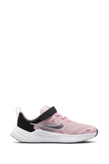 Юниорские беговые кроссовки Downshifter 12 Nike, розовый
