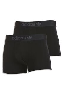 Комплект из 2 пар черных боксеров Comfort Flex adidas, черный