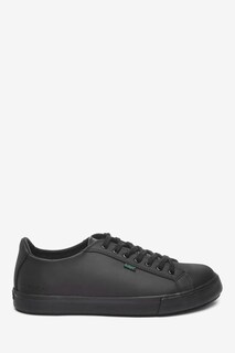 Черные кожаные спортивные туфли на шнуровке Tovni Kickers, черный