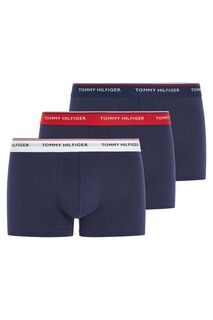 Комплект из 3 узких боксеров Premium Essentials Tommy Hilfiger, синий