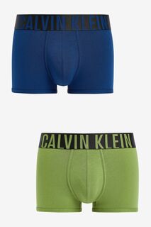 Комплект из 2 пар синих боксеров Intense Power Calvin Klein, синий