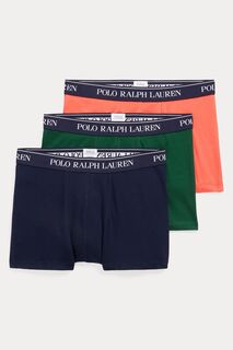 Комплект из 3 пар боксеров Classic из хлопка стрейч Polo Ralph Lauren, синий