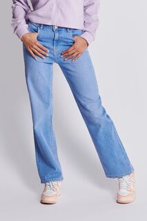 Синие джинсы Carol для девочек с прямыми штанинами Lee, синий