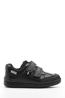 Черные туфли LEO Super Cool с двумя ремешками на липучке Toezone, черный