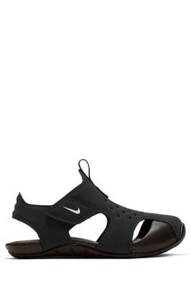 Детские солнцезащитные сандалии Nike, черный