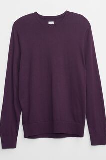 Легкий хлопковый свитер Core Gap, фиолетовый