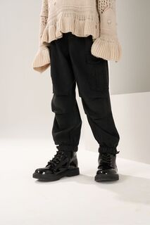Черные брюки карго Tara Parachutte Angel &amp; Rocket, черный