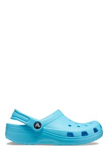 Классические сандалии для малышей голубого цвета Crocs, синий