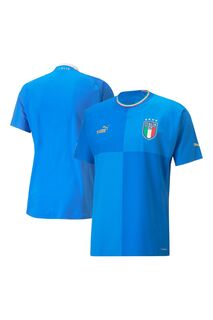 Аутентичная футболка Домашняя Италия 2022 Puma, синий