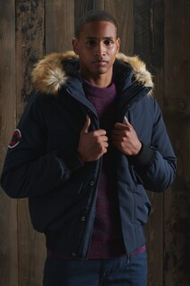 Бомбер Everest Superdry, синий