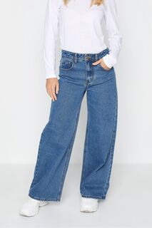 Широкие джинсы PixieGirl Petite, синий