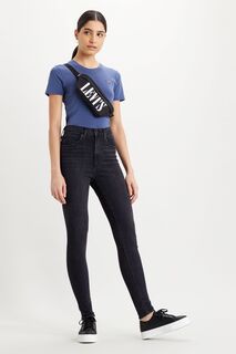 Джинсы скинни Mile High Levi&apos;s, черный Levis