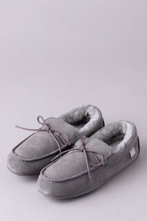 Мужские мокасины из овчины Lakeland Lakeland Leather, серый