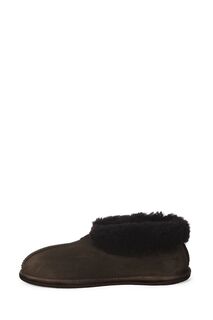Мужская обувь из овчины Коричневые тапочки Celtic &amp; Co. , коричневый
