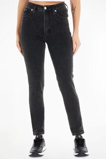 Черные джинсы скинни с завышенной талией Calvin Klein Calvin Klein Jeans, черный