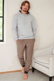 Motionflex Уютная пижама с манжетами Next, серый